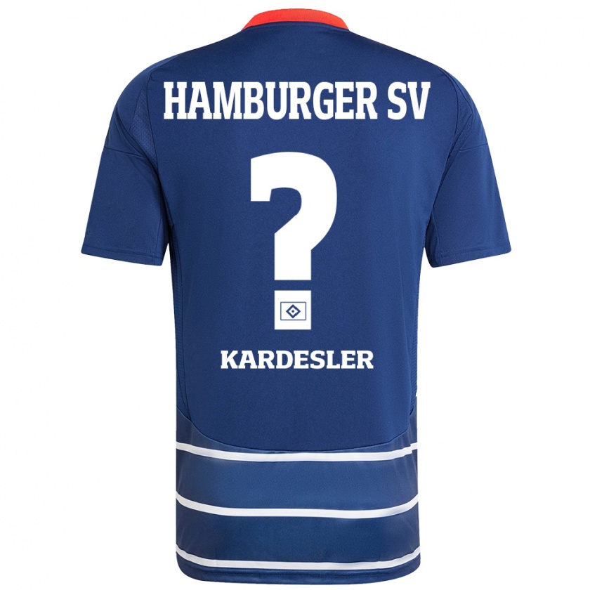 Kandiny Gyermek Vildan Kardeşler #0 Sötétkék Idegenbeli Jersey 2024/25 Mez Póló Ing