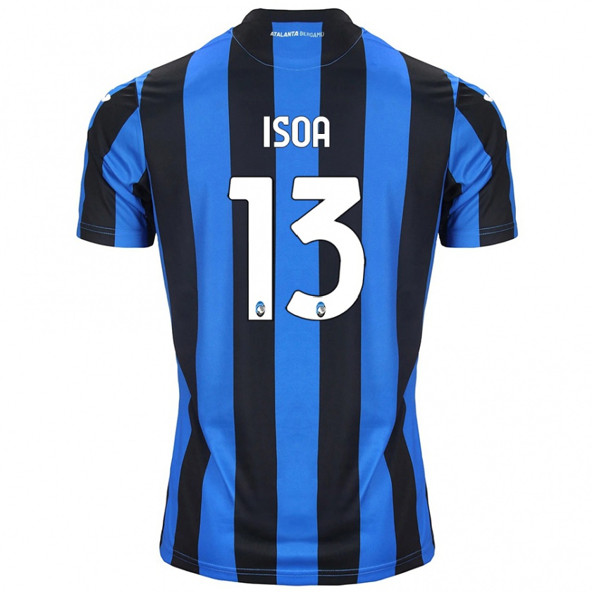 Kandiny Férfi Isaac Isoa #13 Kék Fekete Hazai Jersey 2024/25 Mez Póló Ing