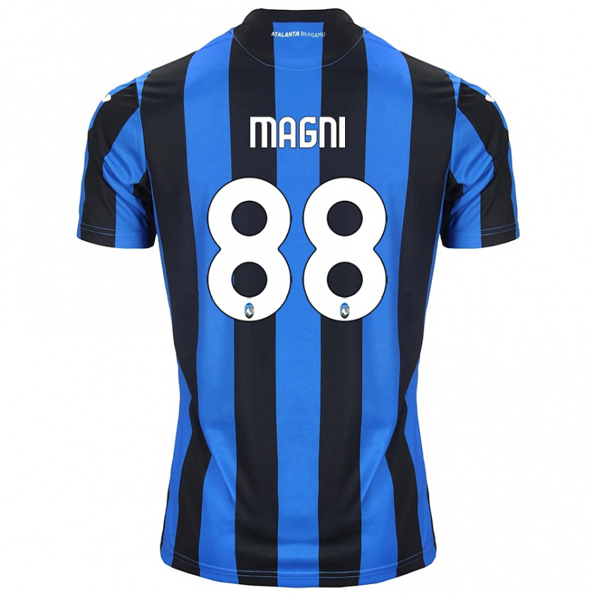 Kandiny Férfi Gloria Magni #88 Kék Fekete Hazai Jersey 2024/25 Mez Póló Ing