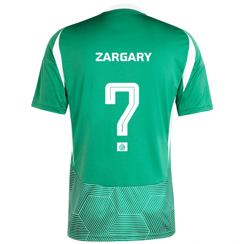 Kandiny Férfi Aviel Zargary #0 Zöld Fehér Hazai Jersey 2024/25 Mez Póló Ing