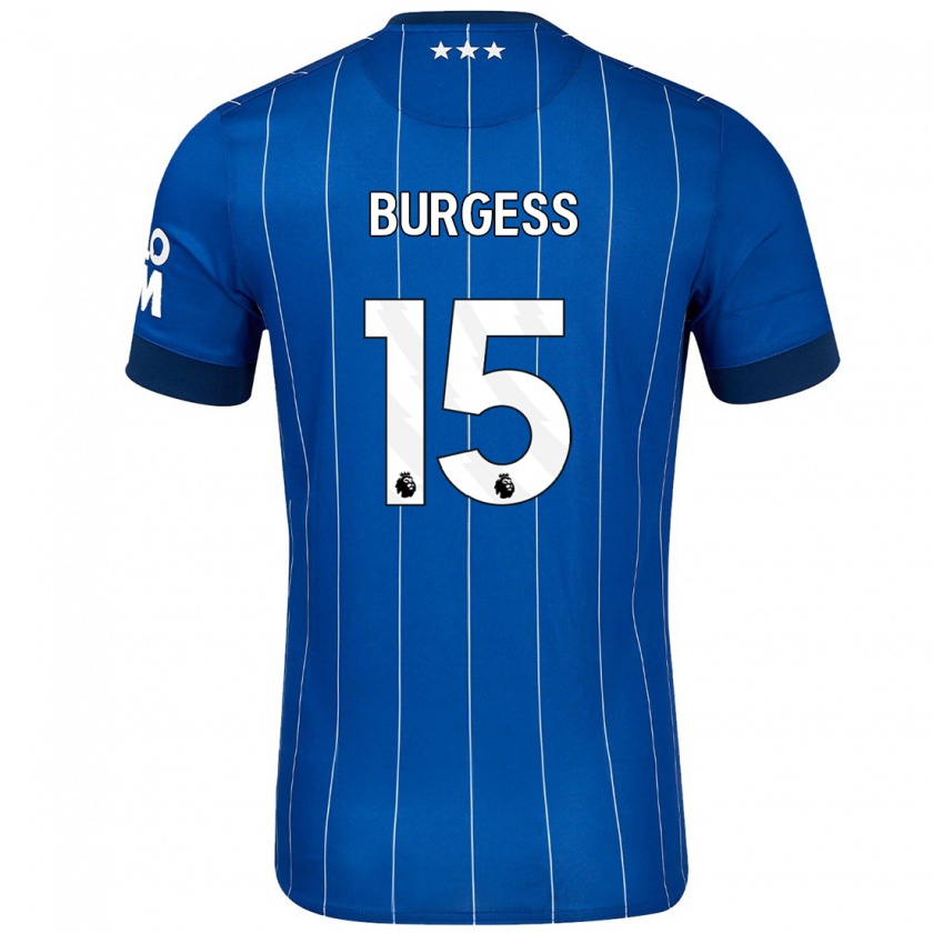 Kandiny Férfi Cameron Burgess #15 Sötétkék Hazai Jersey 2024/25 Mez Póló Ing