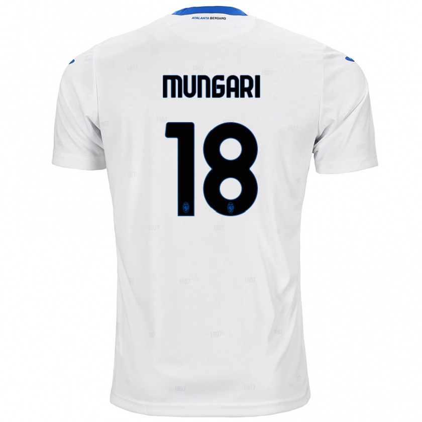 Kandiny Férfi Giuseppe Mungari #18 Fehér Idegenbeli Jersey 2024/25 Mez Póló Ing