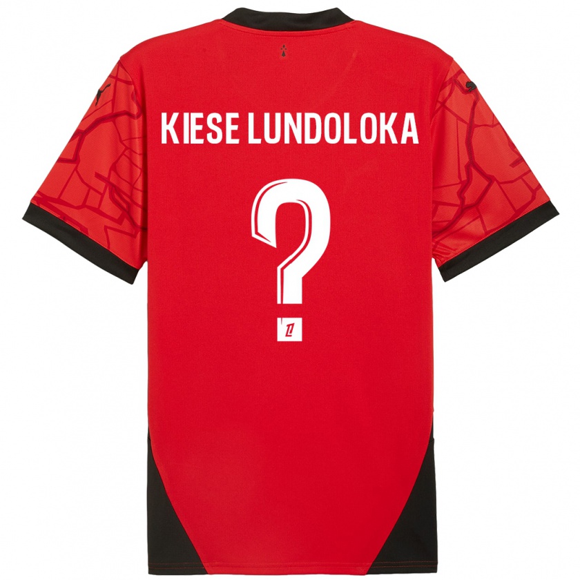 Kandiny Női Jeanslor Kiese Lundoloka #0 Piros Fekete Hazai Jersey 2024/25 Mez Póló Ing