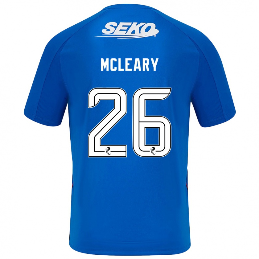 Kandiny Női Jodi Mcleary #26 Sötétkék Hazai Jersey 2024/25 Mez Póló Ing