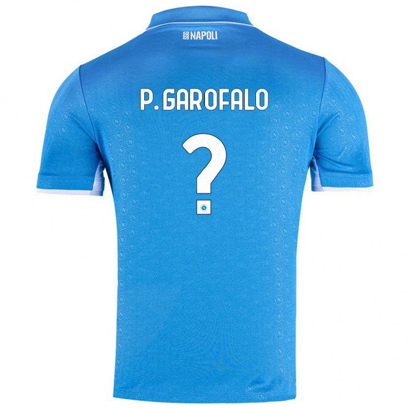 Kandiny Női Pasquale Garofalo #0 Ég Kék Hazai Jersey 2024/25 Mez Póló Ing