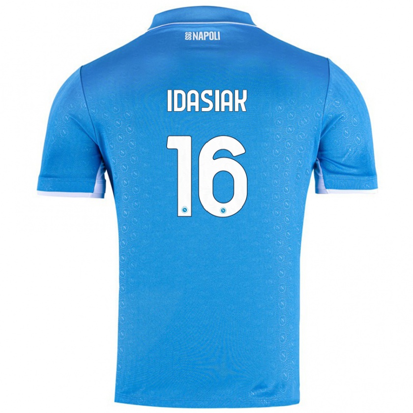 Kandiny Női Hubert Idasiak #16 Ég Kék Hazai Jersey 2024/25 Mez Póló Ing