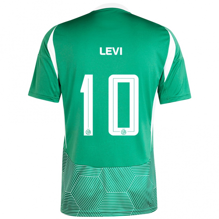 Kandiny Női Yarin Levi #10 Zöld Fehér Hazai Jersey 2024/25 Mez Póló Ing