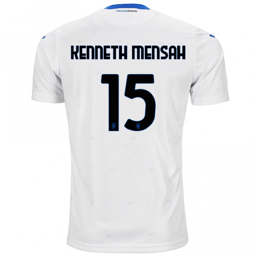 Kandiny Női Anthony Kenneth Mensah #15 Fehér Idegenbeli Jersey 2024/25 Mez Póló Ing