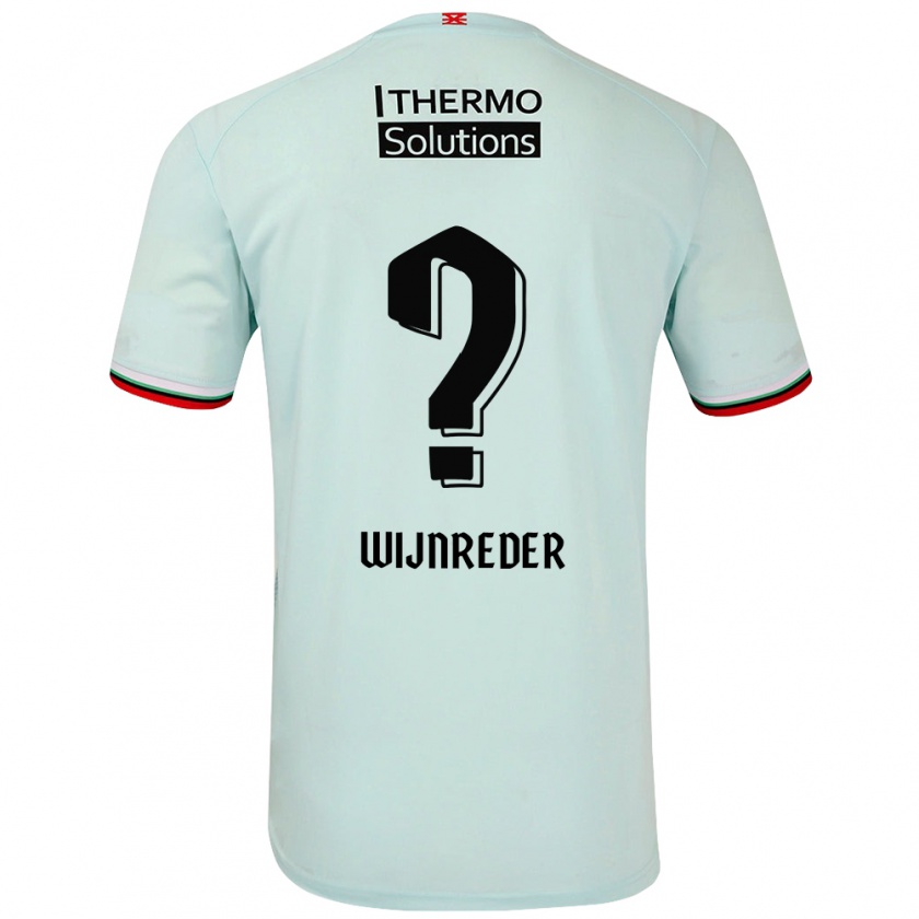 Kandiny Női Jeppe Wijnreder #0 Világoszöld Idegenbeli Jersey 2024/25 Mez Póló Ing