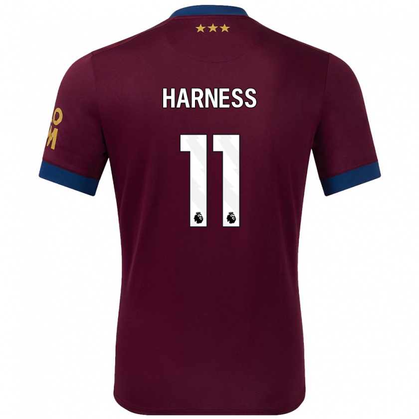 Kandiny Női Marcus Harness #11 Barna Idegenbeli Jersey 2024/25 Mez Póló Ing