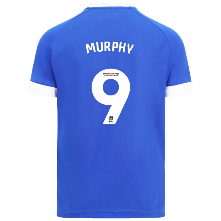 Kandiny Gyermek Alana Murphy #9 Égszínkék Hazai Jersey 2024/25 Mez Póló Ing