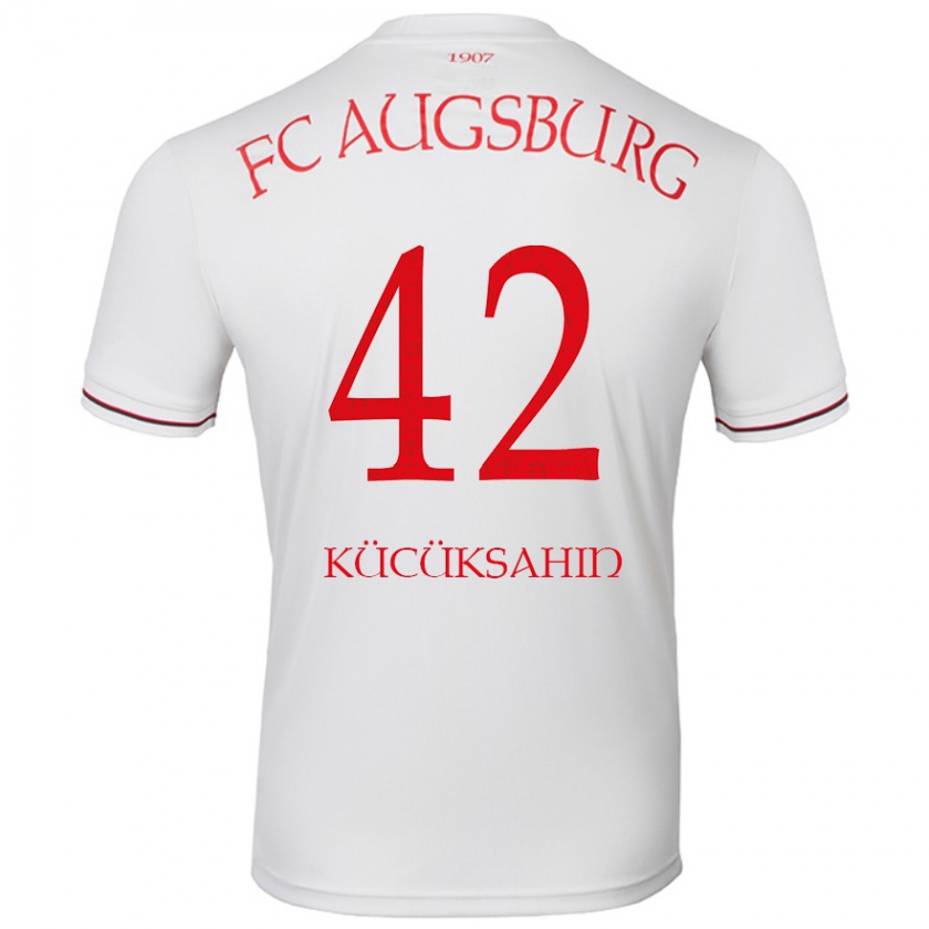 Kandiny Gyermek Mahmut Kücüksahin #42 Fehér Hazai Jersey 2024/25 Mez Póló Ing