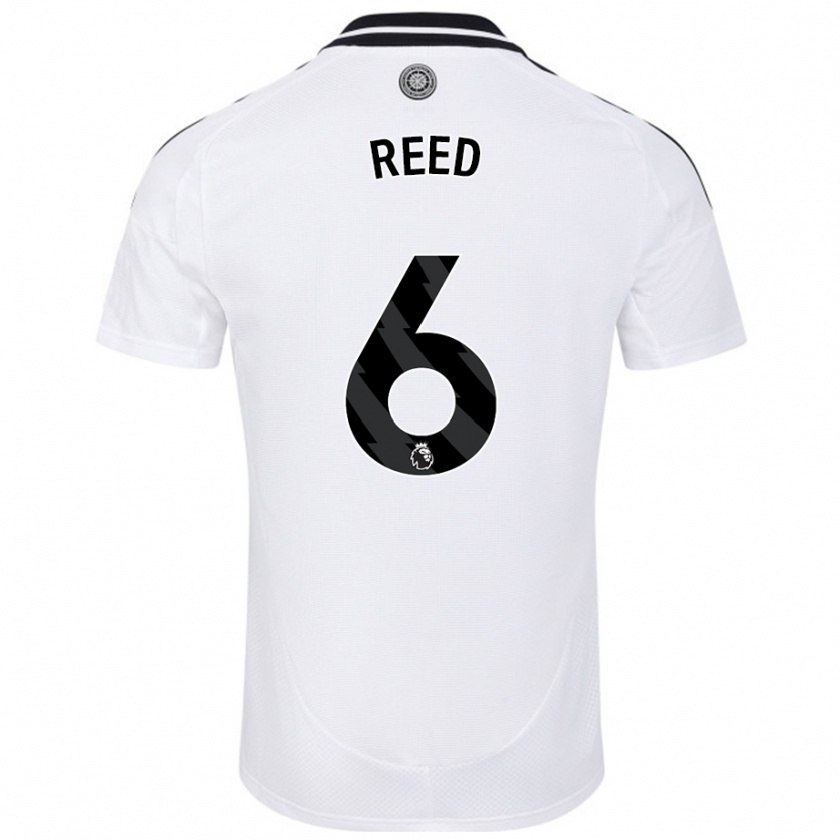 Kandiny Gyermek Harrison Reed #6 Fehér Hazai Jersey 2024/25 Mez Póló Ing