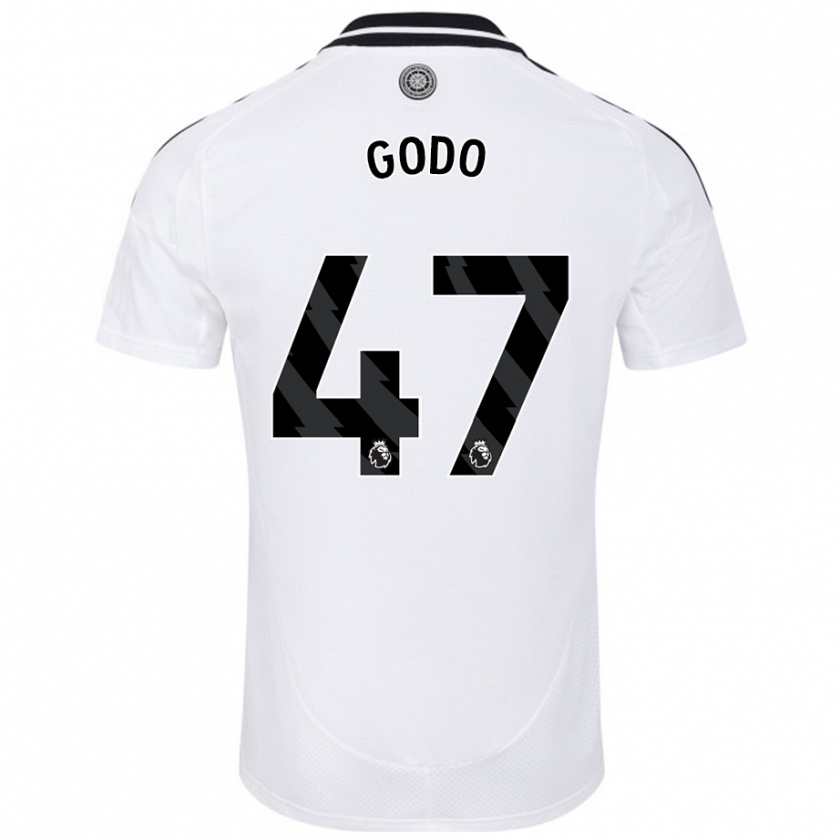 Kandiny Gyermek Martial Godo #47 Fehér Hazai Jersey 2024/25 Mez Póló Ing