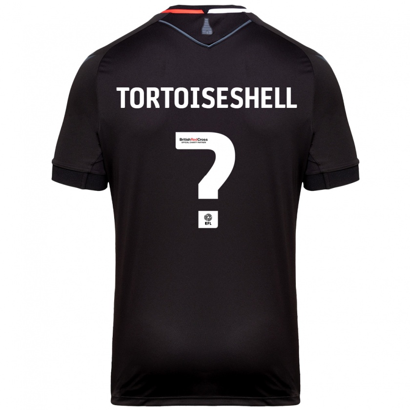 Kandiny Gyermek Jensen Tortoishell #0 Fekete Idegenbeli Jersey 2024/25 Mez Póló Ing