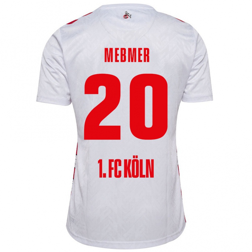 Kandiny Férfi Meike Meßmer #20 Fehér Piros Hazai Jersey 2024/25 Mez Póló Ing