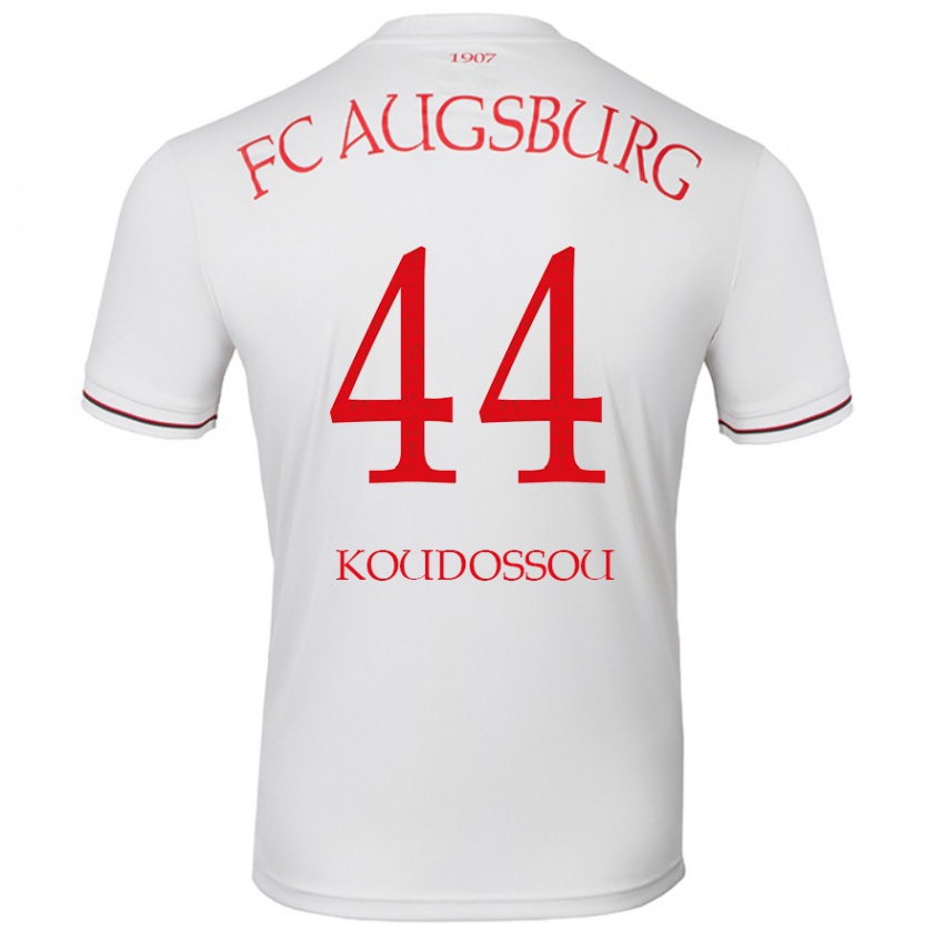 Kandiny Férfi Henri Koudossou #44 Fehér Hazai Jersey 2024/25 Mez Póló Ing