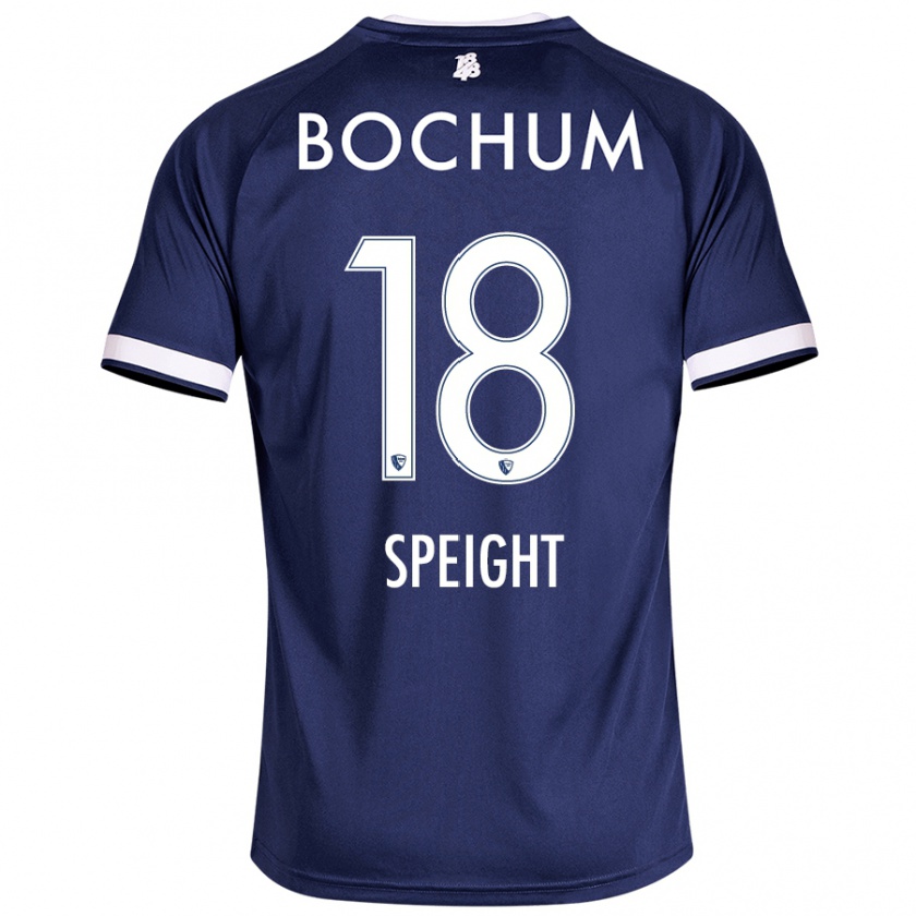 Kandiny Férfi Benjamin Speight #18 Sötétkék Hazai Jersey 2024/25 Mez Póló Ing