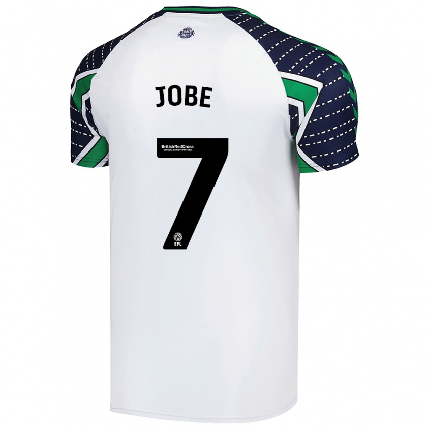 Kandiny Férfi Jobe Bellingham #7 Fehér Idegenbeli Jersey 2024/25 Mez Póló Ing