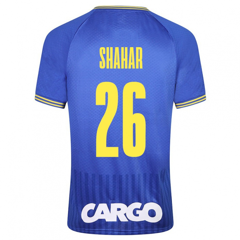 Kandiny Férfi Ido Shahar #26 Fehér Idegenbeli Jersey 2024/25 Mez Póló Ing