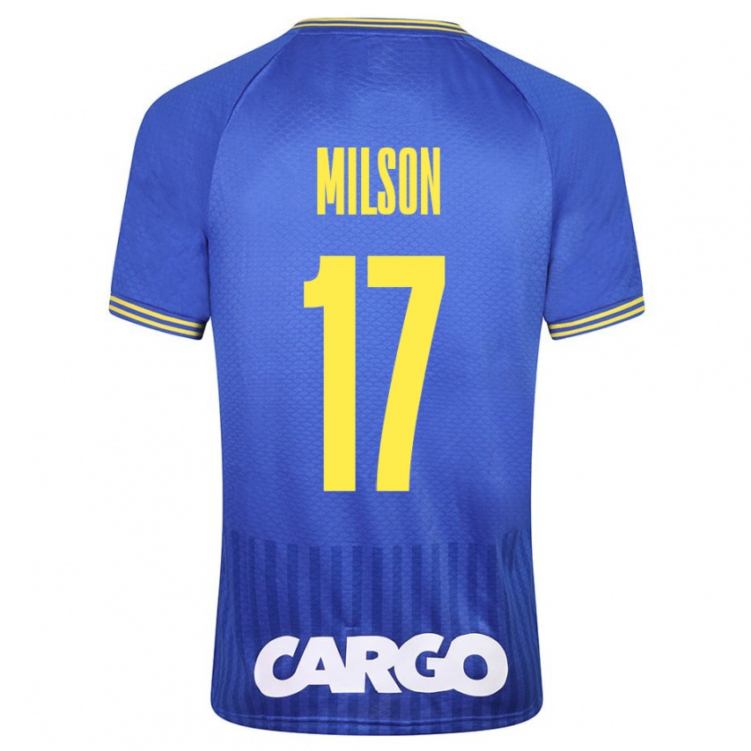 Kandiny Férfi Milson #17 Fehér Idegenbeli Jersey 2024/25 Mez Póló Ing