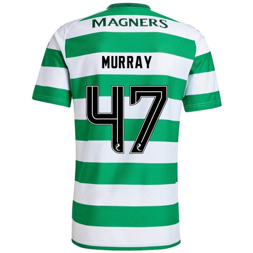 Kandiny Női Dane Murray #47 Zöld Fehér Hazai Jersey 2024/25 Mez Póló Ing