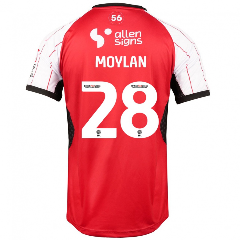 Kandiny Női Jack Moylan #28 Fehér Hazai Jersey 2024/25 Mez Póló Ing