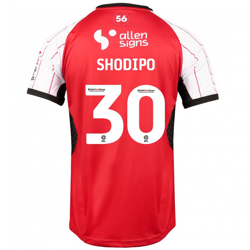 Kandiny Női Olamide Shodipo #30 Fehér Hazai Jersey 2024/25 Mez Póló Ing