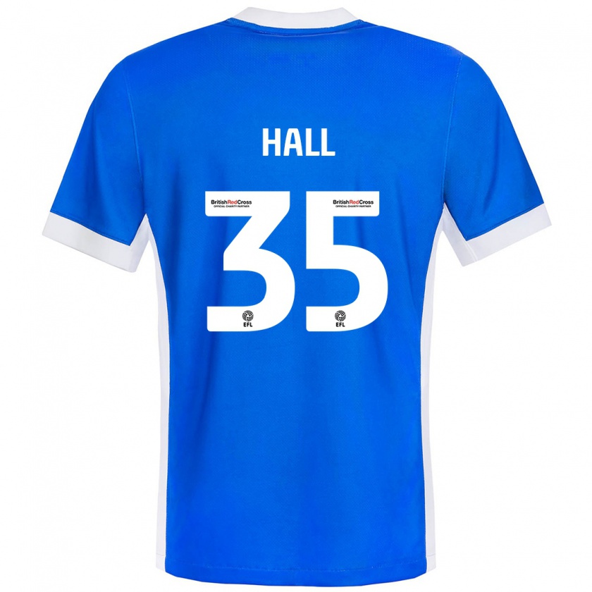 Kandiny Női George Hall #35 Kék Fehér Hazai Jersey 2024/25 Mez Póló Ing