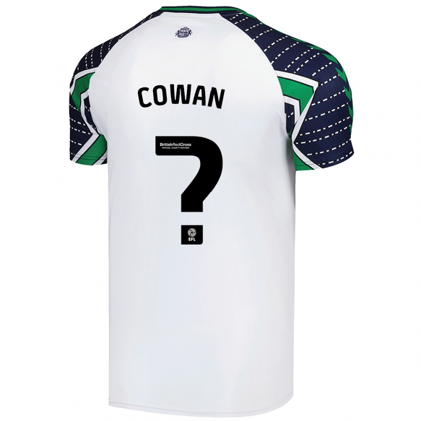 Kandiny Női Joe Cowan #0 Fehér Idegenbeli Jersey 2024/25 Mez Póló Ing