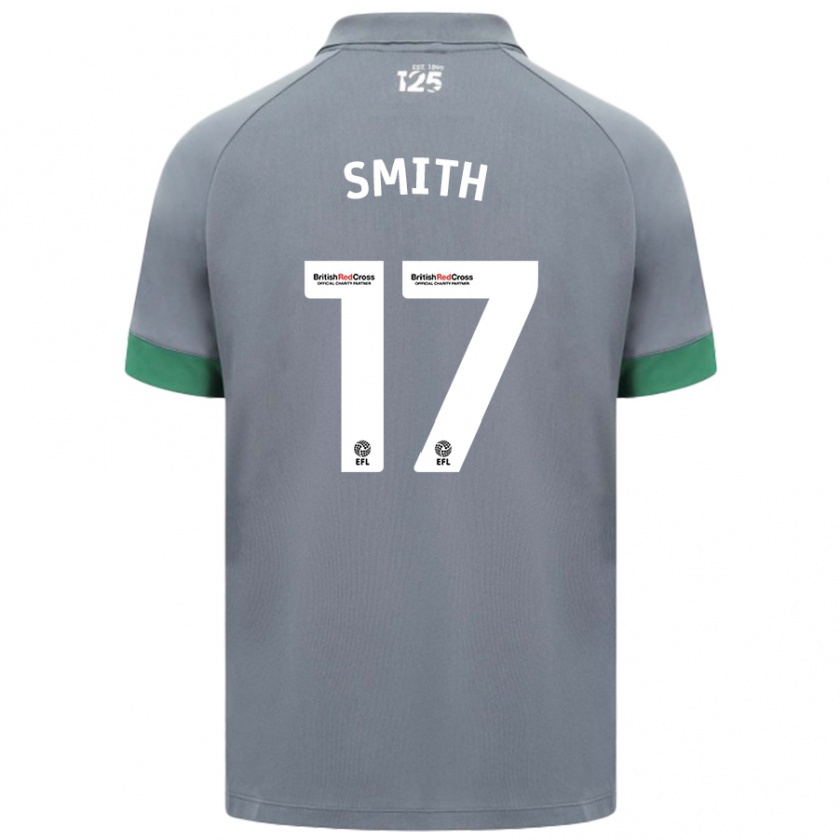 Kandiny Női Hollie Smith #17 Sötétszürke Idegenbeli Jersey 2024/25 Mez Póló Ing