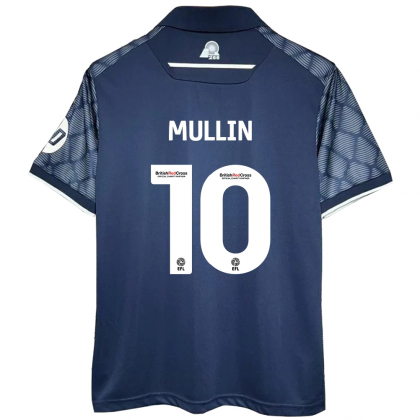 Kandiny Női Paul Mullin #10 Fekete Idegenbeli Jersey 2024/25 Mez Póló Ing