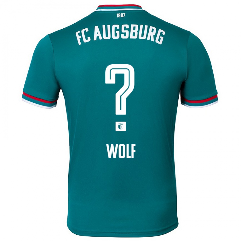 Kandiny Női Paul Wolf #0 Sötétzöld Idegenbeli Jersey 2024/25 Mez Póló Ing