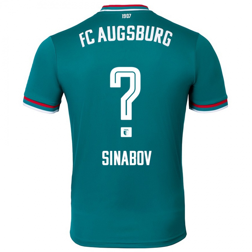 Kandiny Női Albert Sinabov #0 Sötétzöld Idegenbeli Jersey 2024/25 Mez Póló Ing