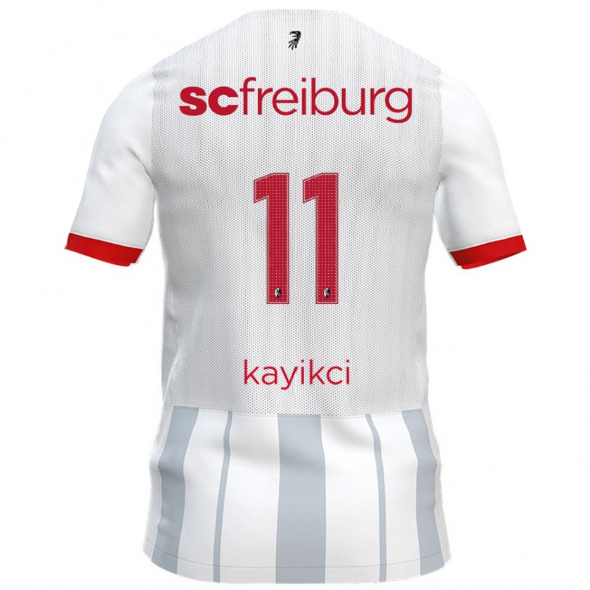 Kandiny Női Hasret Kayikçi #11 Fehér Szürke Idegenbeli Jersey 2024/25 Mez Póló Ing