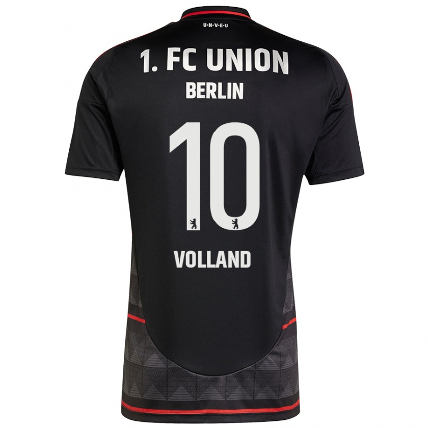 Kandiny Női Kevin Volland #10 Fekete Idegenbeli Jersey 2024/25 Mez Póló Ing