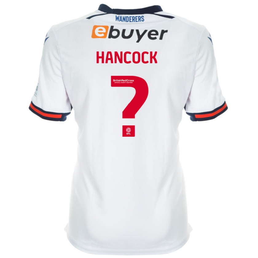 Kandiny Gyermek Leah Hancock #0 Fehér Hazai Jersey 2024/25 Mez Póló Ing