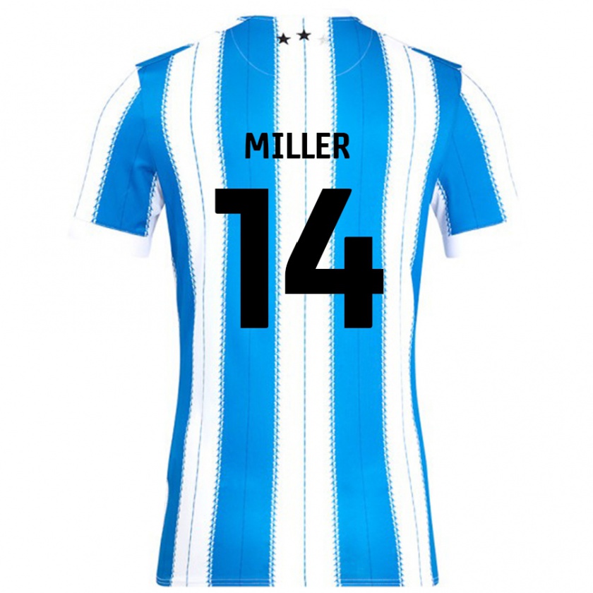 Kandiny Gyermek Mickel Miller #14 Kék Fehér Hazai Jersey 2024/25 Mez Póló Ing