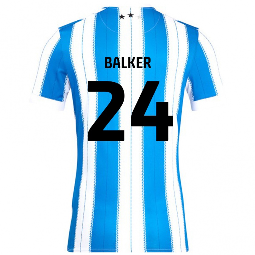 Kandiny Gyermek Radinio Balker #24 Kék Fehér Hazai Jersey 2024/25 Mez Póló Ing