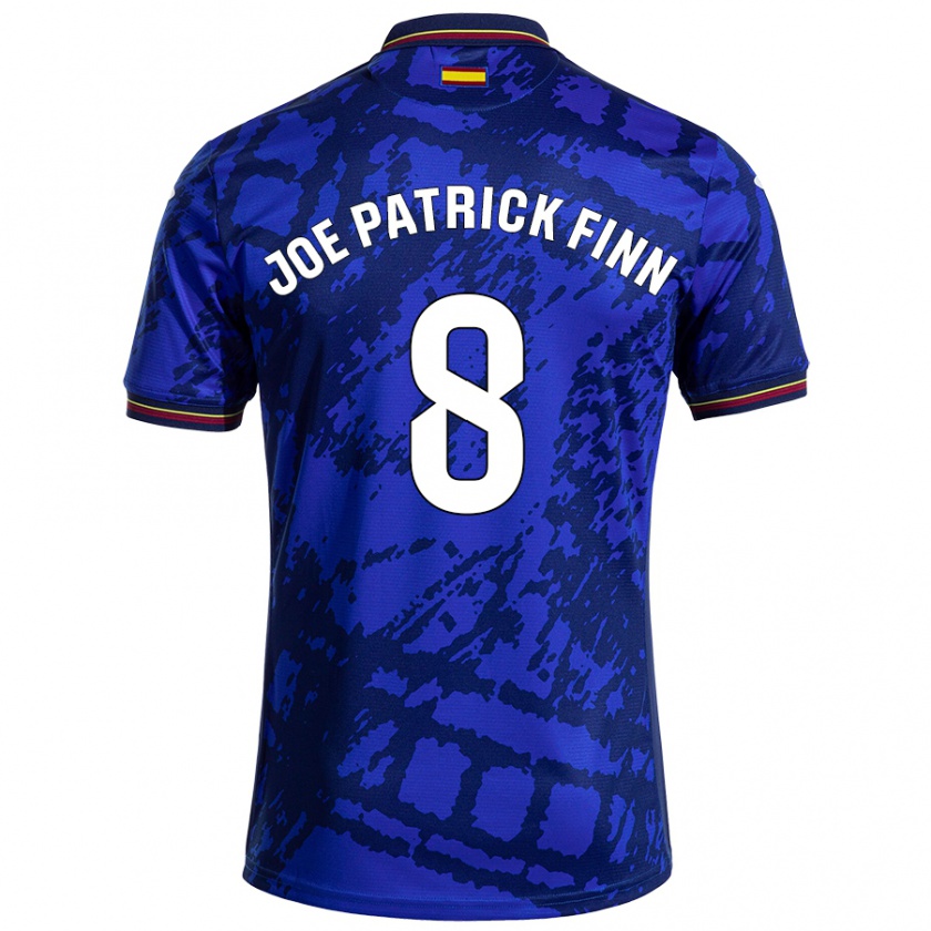 Kandiny Gyermek John Joe Patrick Finn #8 Sötétebb Kék Hazai Jersey 2024/25 Mez Póló Ing