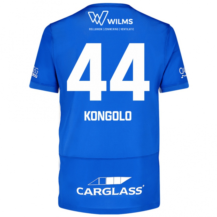 Kandiny Gyermek Josue Kongolo #44 Kék Hazai Jersey 2024/25 Mez Póló Ing