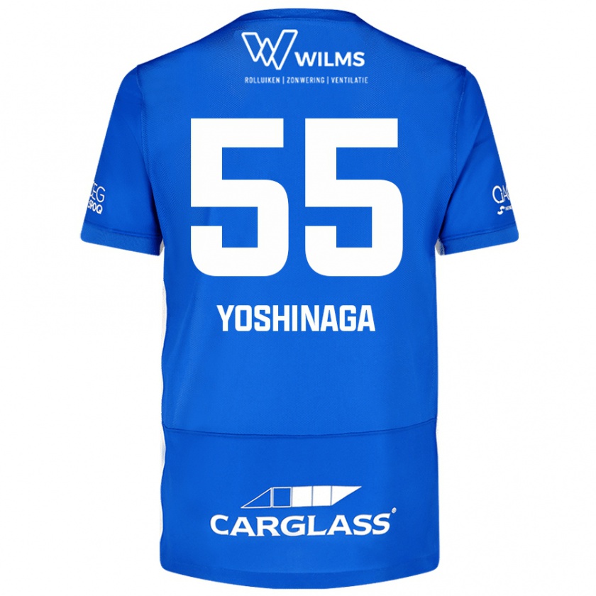 Kandiny Gyermek Yumeki Yoshinaga #55 Kék Hazai Jersey 2024/25 Mez Póló Ing