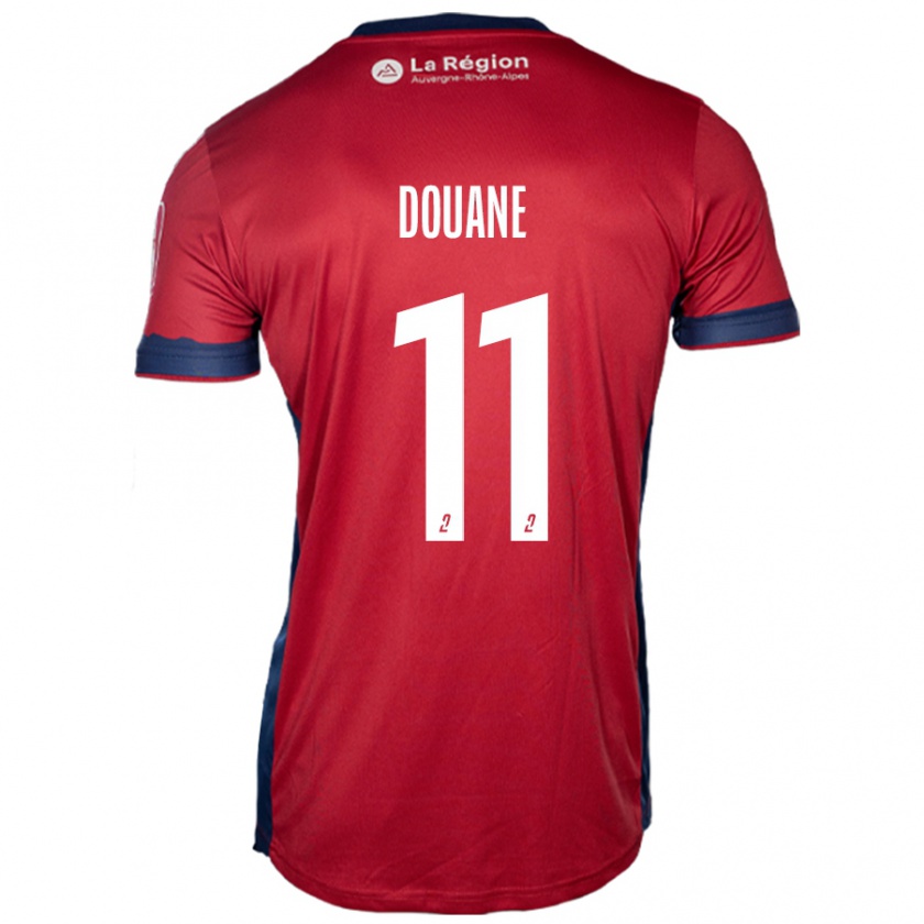 Kandiny Gyermek Maïdine Douane #11 Világos Bordó Hazai Jersey 2024/25 Mez Póló Ing