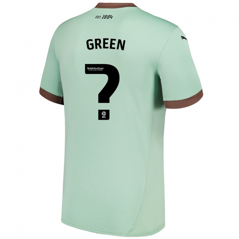 Kandiny Gyermek Israel Green #0 Halványzöld Idegenbeli Jersey 2024/25 Mez Póló Ing