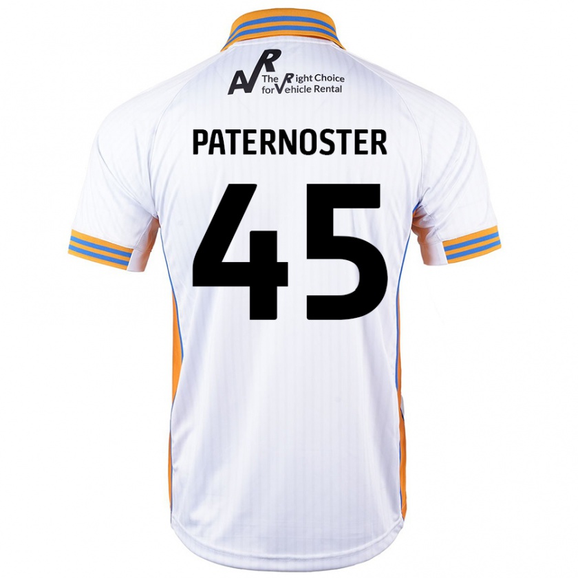 Kandiny Gyermek Vladimir Paternoster #45 Fehér Idegenbeli Jersey 2024/25 Mez Póló Ing