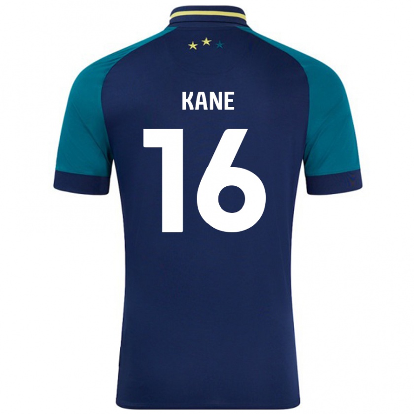 Kandiny Gyermek Herbie Kane #16 Navy Sötétzöld Idegenbeli Jersey 2024/25 Mez Póló Ing