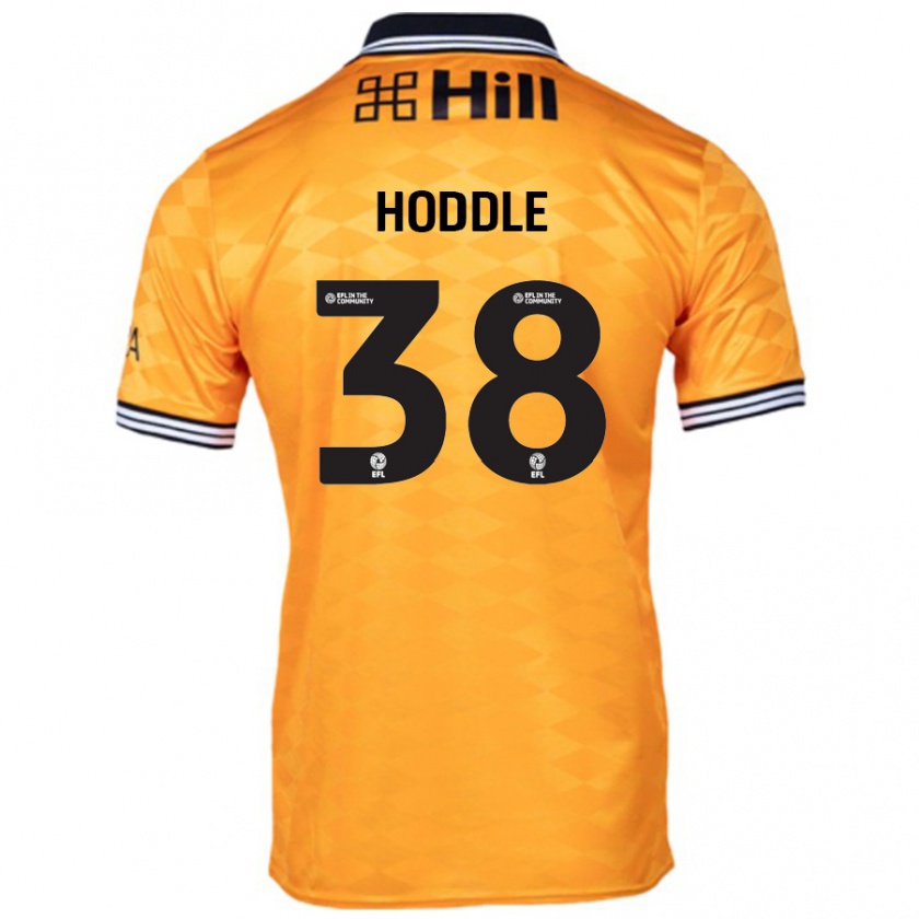 Kandiny Férfi George Hoddle #38 Narancs Hazai Jersey 2024/25 Mez Póló Ing