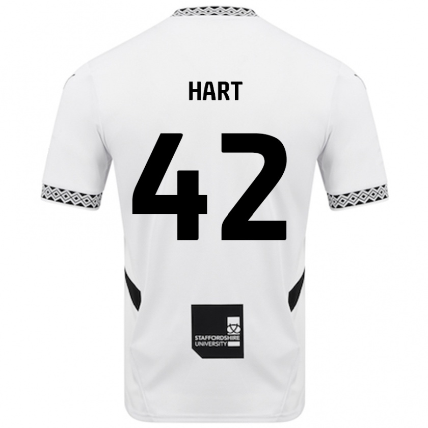 Kandiny Férfi Sam Hart #42 Fehér Hazai Jersey 2024/25 Mez Póló Ing