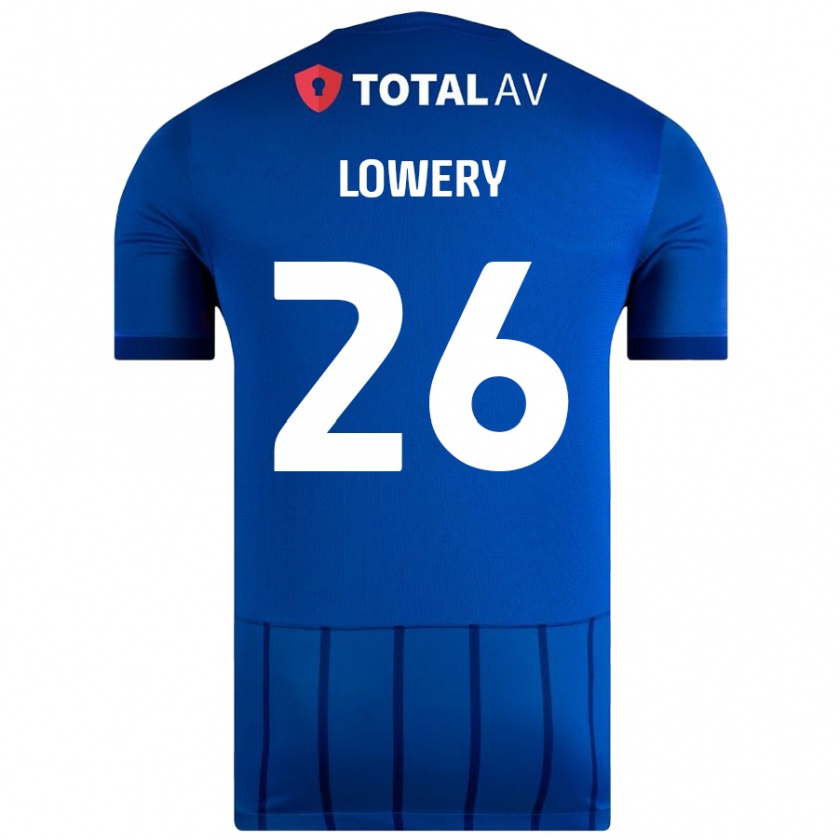 Kandiny Férfi Tom Lowery #26 Kék Hazai Jersey 2024/25 Mez Póló Ing