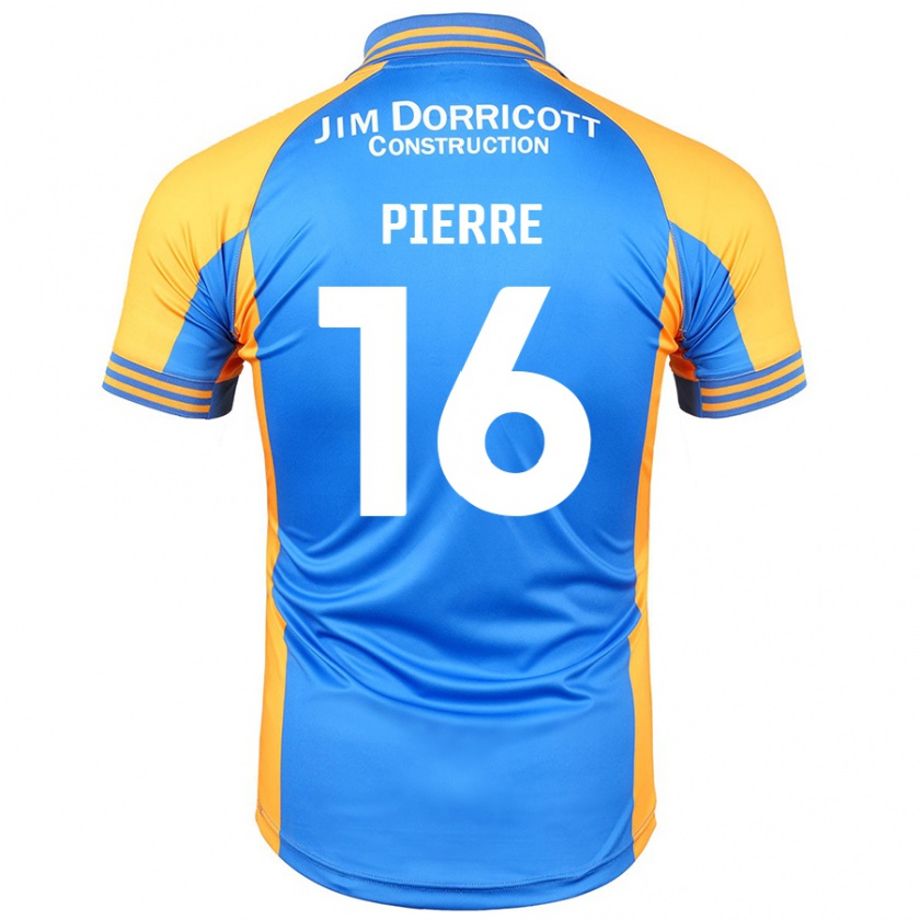 Kandiny Férfi Aaron Pierre #16 Kék Borostyán Hazai Jersey 2024/25 Mez Póló Ing